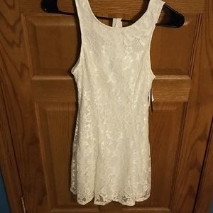 Graduation wedding party white dress!